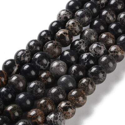 Dyed Natural Regalite/Imperial Jasper/Sea Sediment Jasper Beads Strands