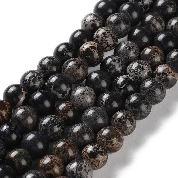 Dyed Natural Regalite/Imperial Jasper/Sea Sediment Jasper Beads Strands