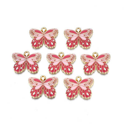 Alloy Enamel Pendants
