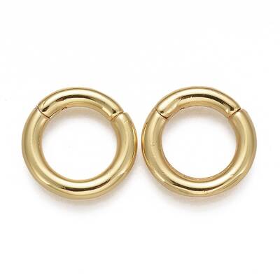 Brass Twister Clasps