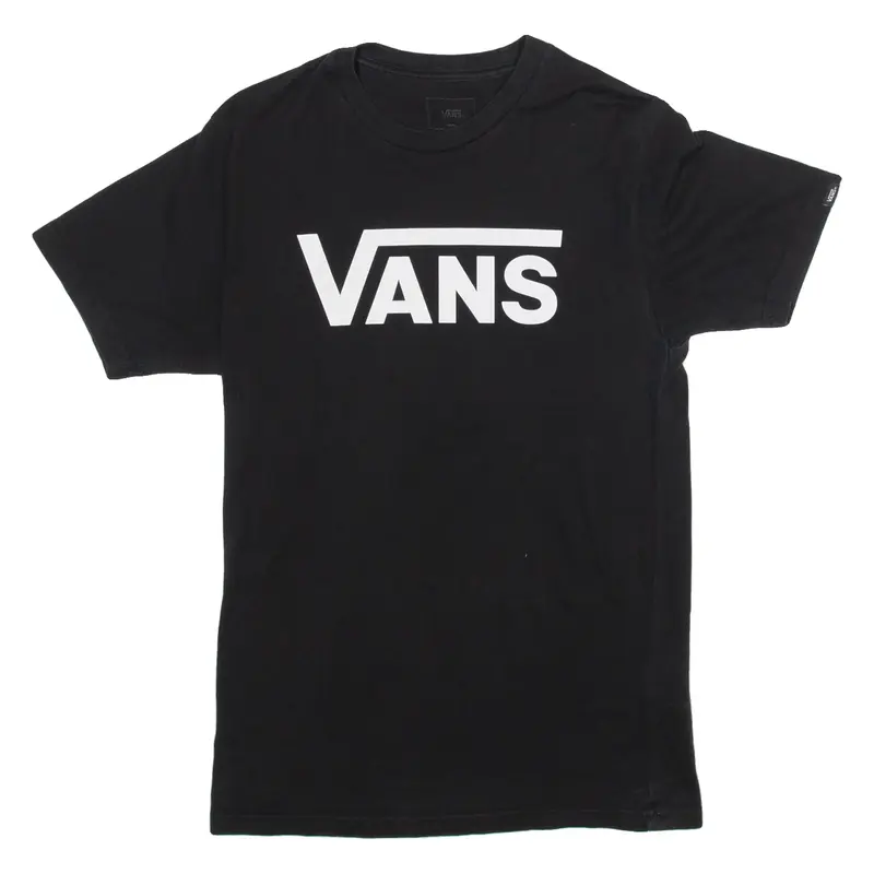 VANS Mens T-Shirt Black S