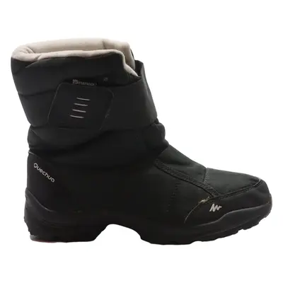 DECATHLON Snow Boots Black Synthetic Womens UK 5