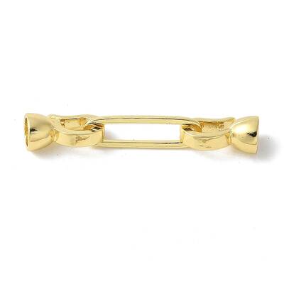 Brass Fold Over Clasps