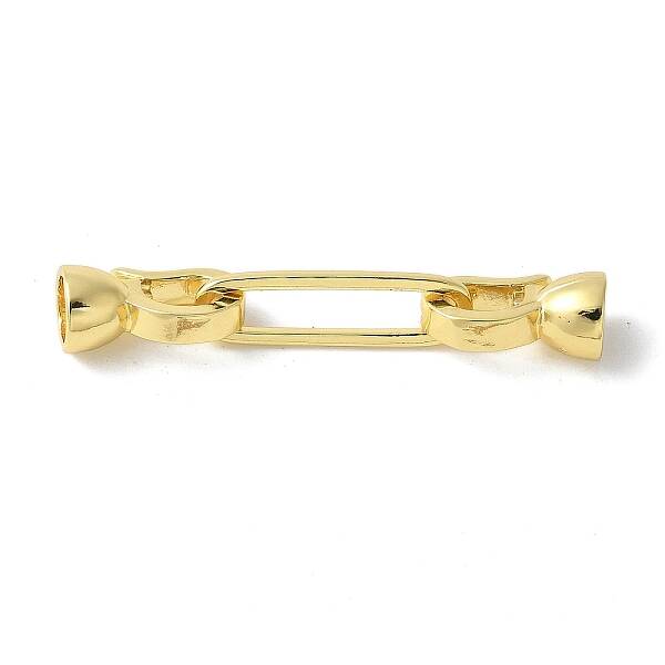 Brass Fold Over Clasps