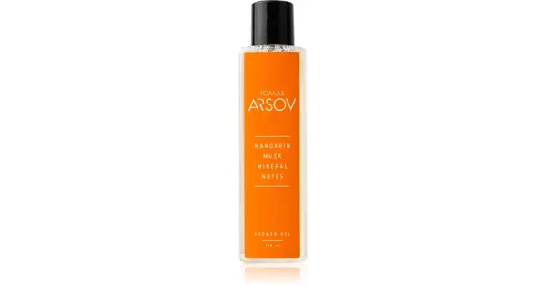 Tomas Arsov Mandarin Musk Mineral Notes scented shower gel with moisturizing effect 200 ml