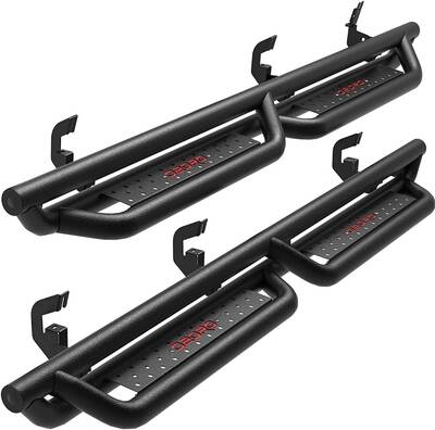 OEDRO 6'' Running Boards for 2007-2018 Silverado/Sierra 1500 Crew Cab & 2007-2019 2500/3500HD(Incl. Diesel Model)