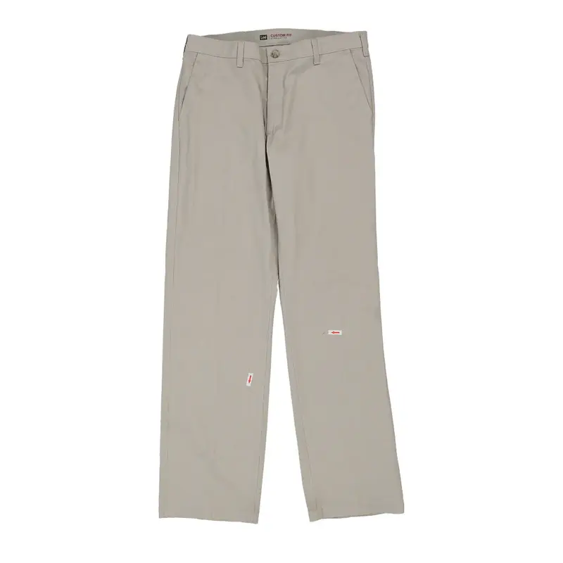 Lee Chinos - 34W 34L Grey Cotton