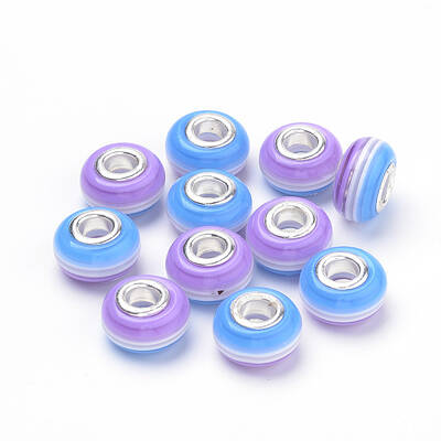Resin European Beads