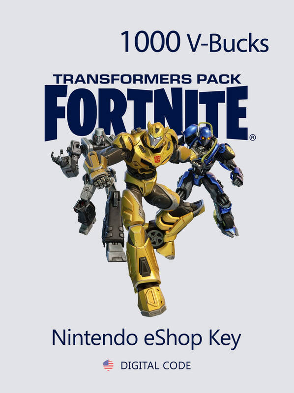 Fortnite Transformers Pack + 1000 V-Bucks USA | Nintendo Switch