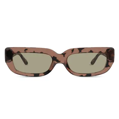 San Fran Slim Sunglasses in Pink Tortoise
