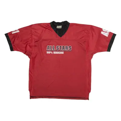 ALL STARS Mens Jersey Red V-Neck L