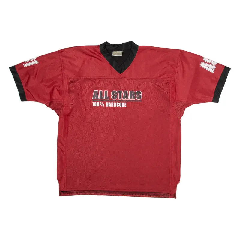 ALL STARS Mens Jersey Red V-Neck L