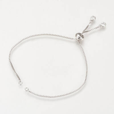 DanLingJewelry Brass Slider Bracelets Making