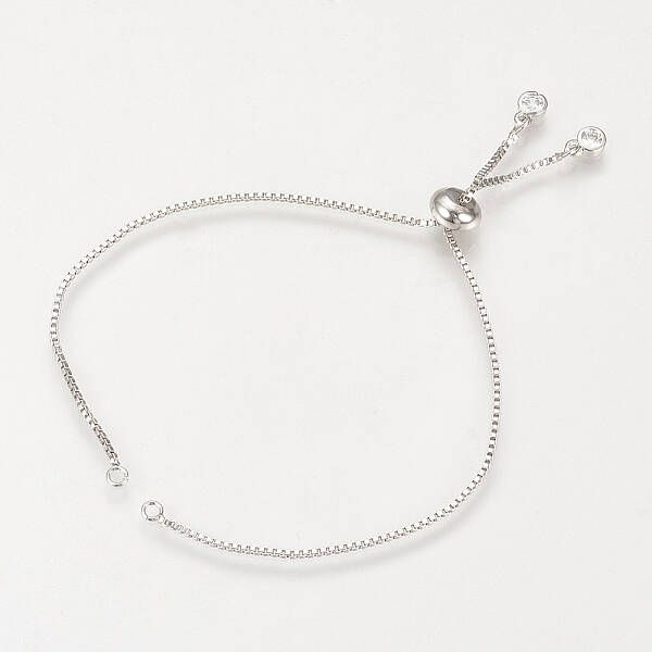 DanLingJewelry Brass Slider Bracelets Making