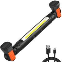 3000LM Worklight Flashlight, 5200mAh Rechargeable Underhood Lighting with Magnetic Base & Hanging Hooks, Handy Light for Car ...