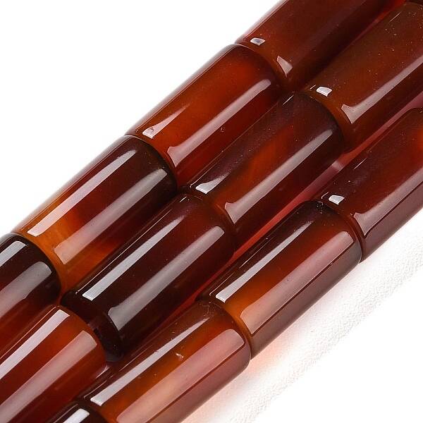 Natural Red Agate Beads Strands