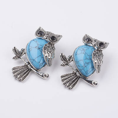 Synthetic Turquoise Pendants