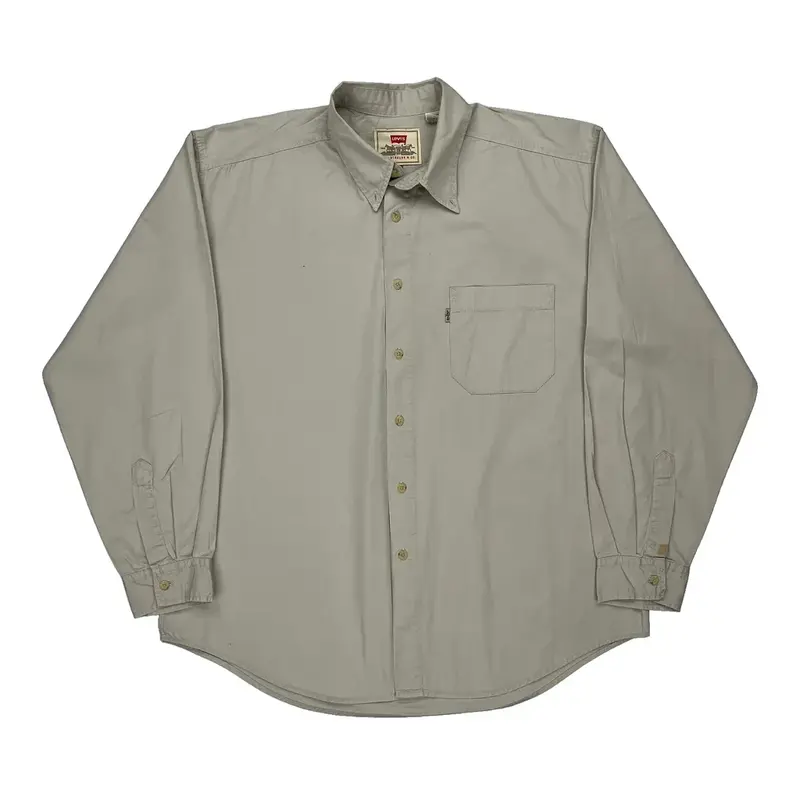 Levis Shirt - XL Beige Cotton