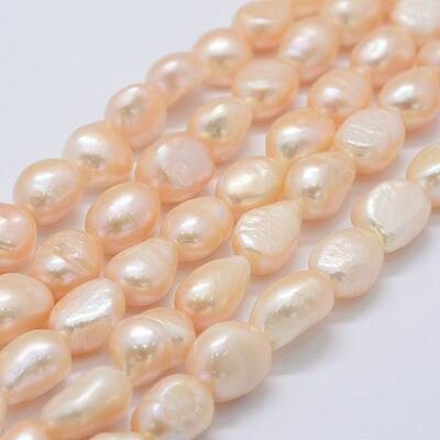 Natural Cultured Freshwater Pearl Beads Strands