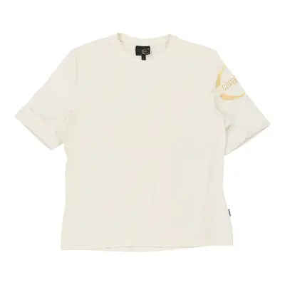 Just Cavalli T-Shirt - Large White Cotton