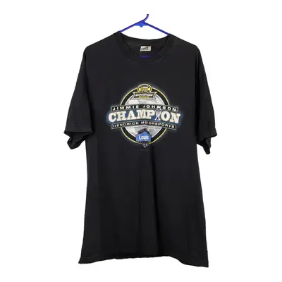 Jimmie Johnson #48 Lee Sport T-Shirt - XL Black Cotton