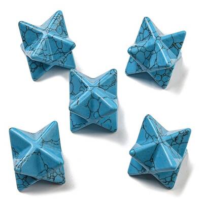 Dyed Synthetic Turquoise Beads