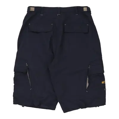 Pacific Motion Cargo Shorts - Medium Navy Cotton Blend