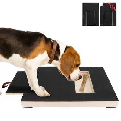 Dog Nail Scratch Board File - Pet Nail File Board Non-Slip Mat Square Scratching Scratchboard Sandpaper Treat Trimming Emery ...