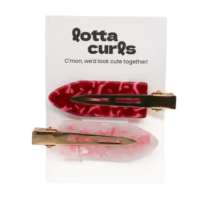 Lotta curls Styling hair clip, cherry blossom