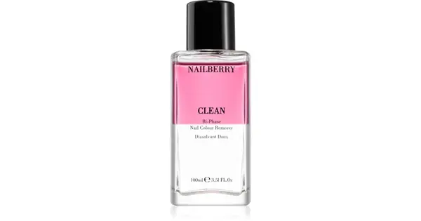 NAILBERRY Clean biphasic nail polish remover firming effect 100 ml