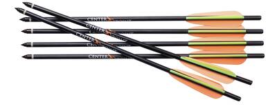 Aluminum Crossbow Arrows (6 pack) [400 gr., 16” Crossbow Arrows (Model: AXAA166PK)]