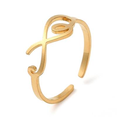 304 Stainless Steel Cuff Rings