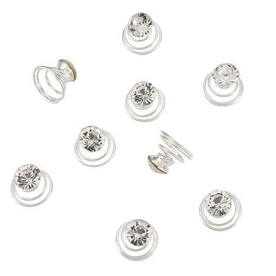 Rhinestone Hair Clips