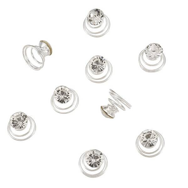 Rhinestone Hair Clips