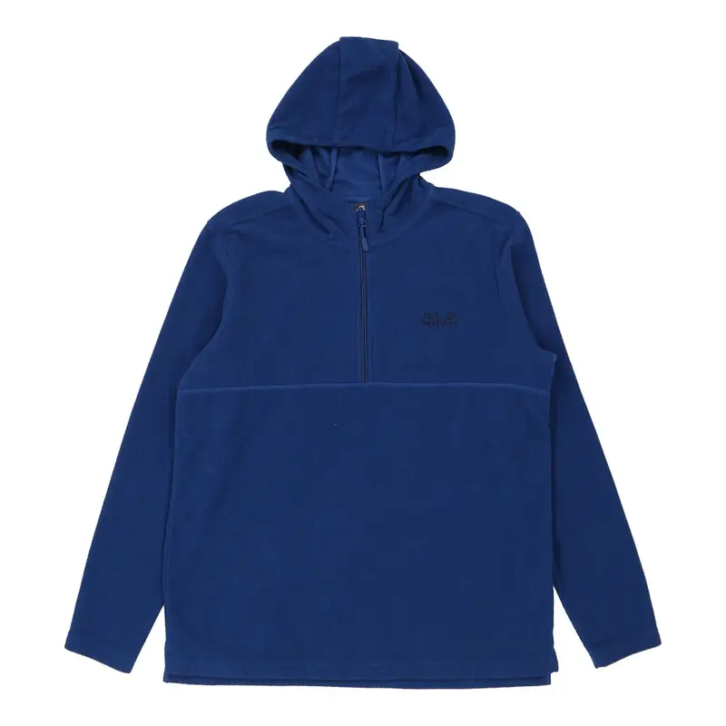 Jack Wolfskin Fleece - Medium Blue Polyester