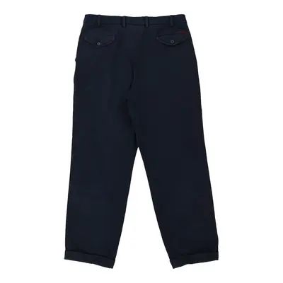 Burberry Trousers - 35W 29L Blue Cotton