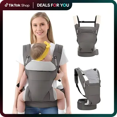 ăDealsforyoudaysăBaby Carrier, Ergonomic for Newborn to Toddler with Adjustable Waistband, Multifunctional Pocket, All Ca...