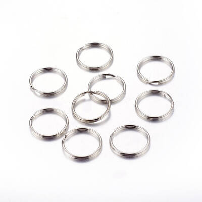 Iron Split Key Rings