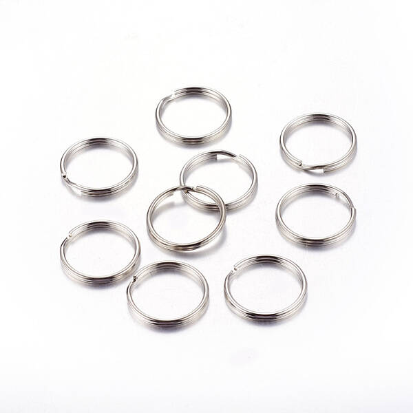 Iron Split Key Rings