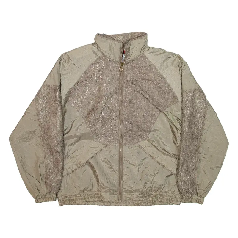 ACTIVE FRONTIER Jacket Beige Nylon Womens M