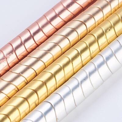 Non-magnetic Synthetic Hematite Beads Strands