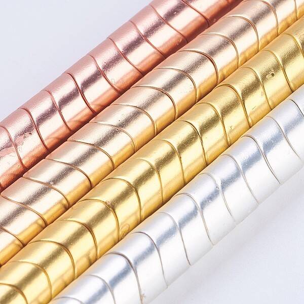 Non-magnetic Synthetic Hematite Beads Strands