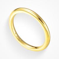 Evry Jewels Effortless Ring – Minimalist Thin Gold Band for Everyday Style – Dainty Stacking Ring