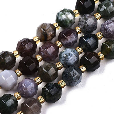 Natural Indian Agate Beads Strands