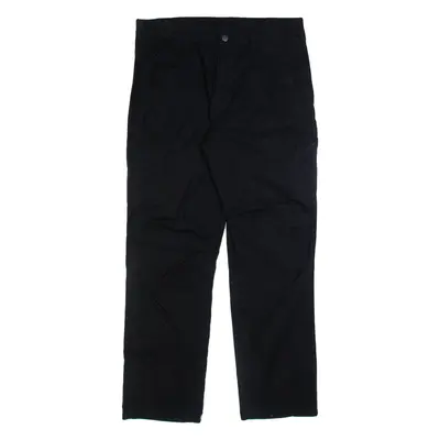 DICKIES Mens Trousers Black Regular Straight W36 L32