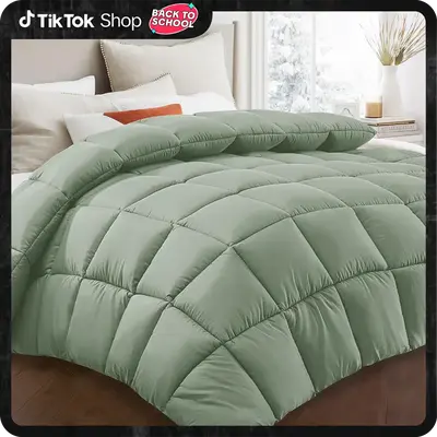 ćFall Deals For YoućComforter - Down Alternative Bed Comforters for All Season - Machine Washable