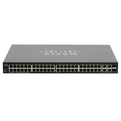 SG300-52MP-K9UK-RF Cisco SG300-52MP 50x 48x PoE+ 2x Combo SFP Switch