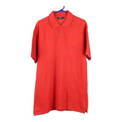 Enrico Coveri Polo Shirt - XL Red Cotton
