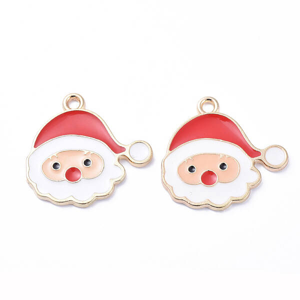 Golden Plated Alloy Enamel Pendants