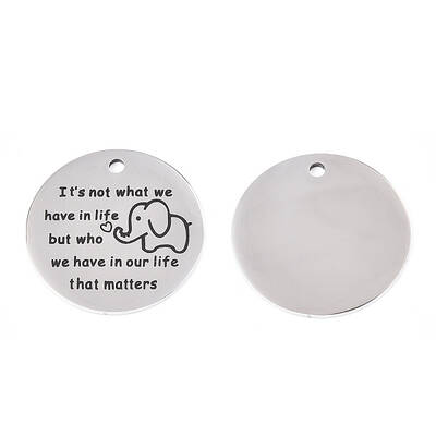 Non-Tarnish 201 Stainless Steel Pendants